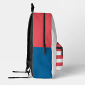 Sac À Dos Imprimé Regarde-Moi Chat Dans Le Casquette (Gauche)