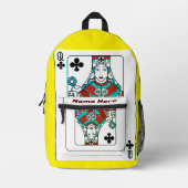 Sac À Dos Imprimé Reine (Recto)