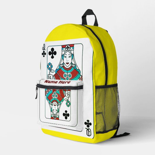 Sac À Dos Imprimé Reine (Coin arrière droit)