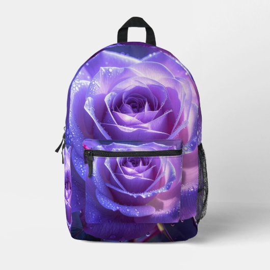 Sac À Dos Imprimé Reine des roses (Recto)