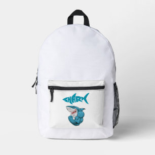 Sac À Dos Imprimé requin musculaire