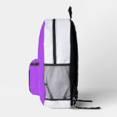 Sac À Dos Imprimé Résidence de codage drôle, Hacker néon rétro synth (Droite)