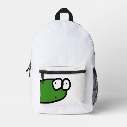 Sac À Dos Imprimé ressemble à une grenouille (Recto)
