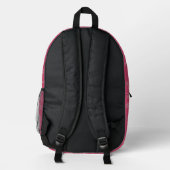 Sac À Dos Imprimé Retour à l'école. Ajouter une école de nom (Verso)