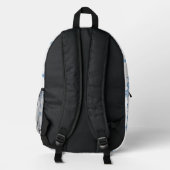 Sac À Dos Imprimé Retour à l'école. Ajouter une école de nom (Verso)