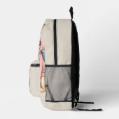 Sac À Dos Imprimé Retour à l'école avec Lina (Droite)