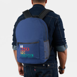 Sac À Dos Imprimé Retour à l'école avec une touche classique et élég
