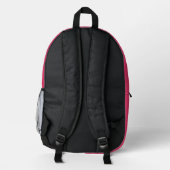 Sac À Dos Imprimé Retour à l'école fille funky Moderne Abstrait (Verso)