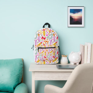 Sac À Dos Imprimé Retour à l'école Motifs sans coutures