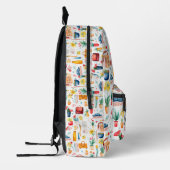 Sac À Dos Imprimé Retour À L'École Pack Précédent Personnalisé (Gauche)