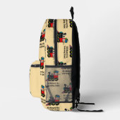 Sac À Dos Imprimé Retour au cours d'apprentissage scolaire (ajouter (Droite)