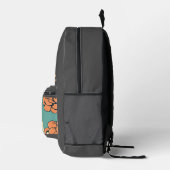 Sac à dos imprimé rétro (Droite)