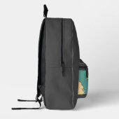 Sac à dos imprimé rétro (Gauche)