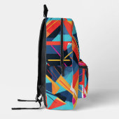 Sac À Dos Imprimé Rétro geometric pattern (Gauche)