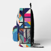 Sac À Dos Imprimé Rétro geometric pattern (Droite)