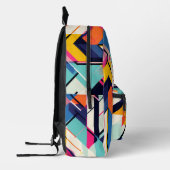 Sac À Dos Imprimé Rétro geometric pattern (Gauche)