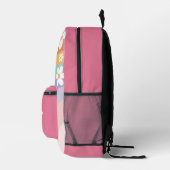 Sac À Dos Imprimé Retro Rainbow Daisy (Droite)