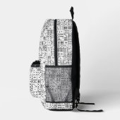 Sac À Dos Imprimé Retro Starburst Dominoes (Droite)
