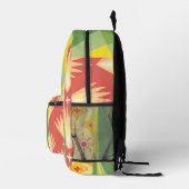 Sac À Dos Imprimé Retro Sunshine Patterns – Bold Colorful (Droite)