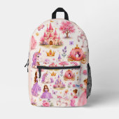 Sac À Dos Imprimé Rêves de Conte de Fées (Recto)