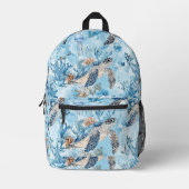 Sac À Dos Imprimé Rêveur sous la mer (Recto)
