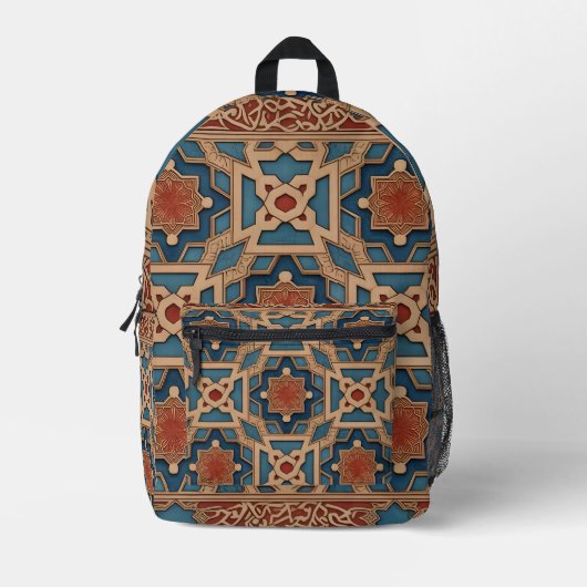 Sac À Dos Imprimé Riad Reverie (Recto)