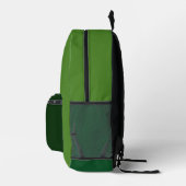 Sac À Dos Imprimé Rich Earthy Green Backpack  (Droite)
