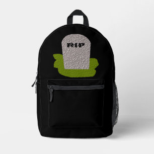 Sac À Dos Imprimé RIP Tombstone