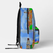 Sac À Dos Imprimé Riyad, Arabie Saoudite (Gauche)