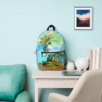 Robe colorée Dragon et Château Personnalisé