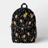 Sac À Dos Imprimé Rock Instruments de musique (Recto)