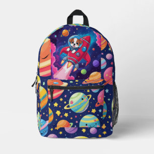 Sac À Dos Imprimé Rocket Pup Mission - Space Adventure Backpack pour
