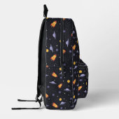 Sac À Dos Imprimé Rockets Spaceshiles Planètes Espace Galaxy Cosmo C (Gauche)
