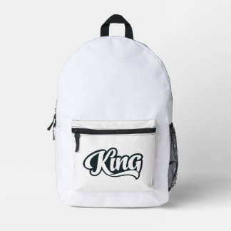 Sac À Dos Imprimé roi