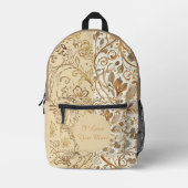 Sac À Dos Imprimé Romantique, Saint-Valentin, Je t'aime plus (Recto)