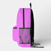 Sac À Dos Imprimé rose (Droite)