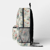 Sac À Dos Imprimé Rose (Droite)