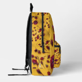 Sac À Dos Imprimé Rose (Gauche)
