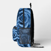 Sac À Dos Imprimé Rose bleu superbe (Droite)