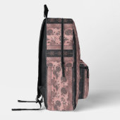 Sac À Dos Imprimé Rosé doré floral (Gauche)