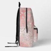 Sac À Dos Imprimé Rose léopard (Gauche)