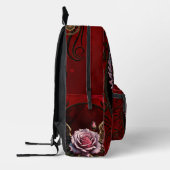 Sac À Dos Imprimé Rose Steampunk (Gauche)