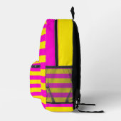 Sac À Dos Imprimé Roses Chaudes Et Jaunes Canaries (Droite)