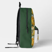 Sac À Dos Imprimé Roses Jaunes Chic (Gauche)