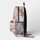 Sac À Dos Imprimé Roses rouges blanches blanches et blanches Florale (Droite)