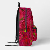 Sac À Dos Imprimé Roses Rouges Je t'aime Nom (Gauche)