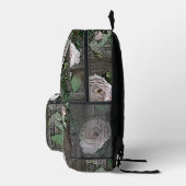 Sac À Dos Imprimé Roses sur bois (Droite)