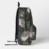 Sac À Dos Imprimé Roses sur bois (Gauche)