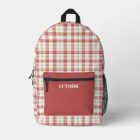 Rouge Plaid Moderne