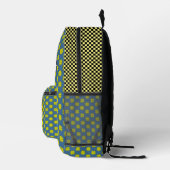 Sac À Dos Imprimé Ruban de trèfle jaune par Kenneth Yoncich (Droite)